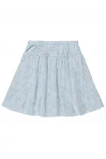 Girls' Skirt, Ages 2-5, Light Blue - Package Girls' Skirt, Ages 2-5, Light Blue - Package