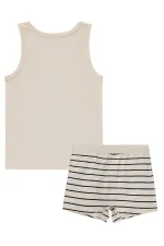 Erkek Çocuk İç Çamaşırı Takım 2-9 Yaş Bej - Paket