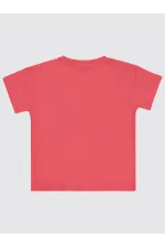 Girls T-Shirt 2-5 Years Old Sunset Coral - Pack