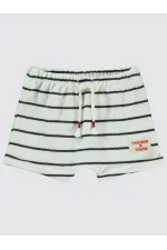 Bebek Şort 0-24 Ay Ekru - Paket