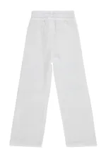 Kız Çocuk Pantolon 10-13 Yaş Beyaz - Paket