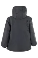 Erkek Çocuk Mont 10-13 Yaş Antrasit - Paket