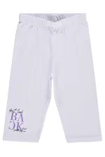 Leggings pour filles, 10-13 ans, blancs - Lot