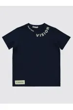 Boys T-Shirt 10-13 Years Old Navy Blue - Package