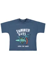 Lot de T-shirts bébé 0-24 mois indigo