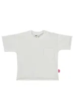 Bebek Tişört 0-24 Ay Ekru - Paket