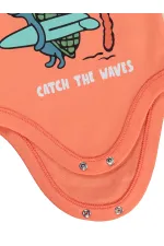 Body bébé à boutons-pression 0-24 mois Corail-Menthe - Lot