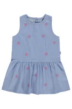 Combinaison et robe bébé 0-24 mois bleues - Ensemble