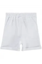 Baby Shorts 0-24 Months White - Pack