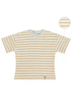 Erkek Çocuk Tişört 2-5 Yaş Oranj - Paket