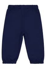 Baby Tracksuit Bottoms 0-24 Months Navy Blue - Pack