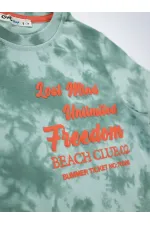 Erkek Çocuk Tişört 6-9 Yaş Açık Çağla Yeşili - Paket