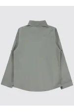 Erkek Çocuk Gömlek 10-13 Yaş Gri - Paket