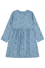 Ensemble gilet et robe bleu pour fille de 6 à 9 ans - Paquet