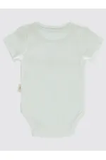 Bebek Çıtçıtlı Badi 0-24 Ay Ekru - Paket