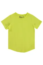 T-shirt garçon jaune citron 2-5 ans - Emballage