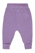 Baby Tracksuit Bottoms 0-24 Months Lilac - Pack