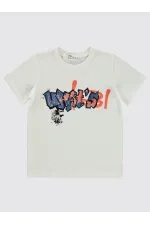 Erkek Çocuk Tişört 6-9 Yaş Ekru - Paket