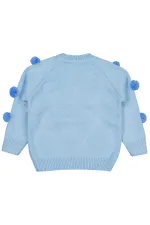 Pull bleu pour fille de 2 à 5 ans - Emballage