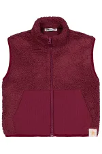 Erkek Çocuk Yelek 2-5 Yaş Bordo - Paket