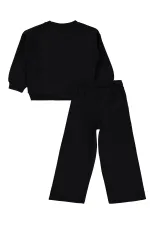 Ensemble de survêtement pour filles, 2-5 ans, noir - Lot