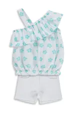 Ensemble pour fille de 2 à 5 ans, blanc cassé - Emballage