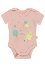 Bebek Çıtçıtlı Badi 0-24 Ay Soft Pembe - Paket