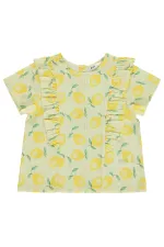Girls' Shirt, Ages 6-9, Yellow - Package