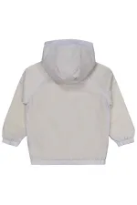 Erkek Çocuk Yağmurluk 6-9 Yaş Açık Gri - Paket