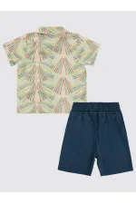 Erkek Çocuk Takım 2-5 Yaş İndigo - Paket