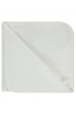 Ensemble couverture et lange pour bébé 0-24 mois, écru - Emballage