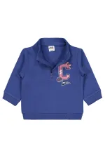 Bebek Sweatshirt 0-24 Ay İndigo - Paket