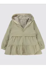 Kız Çocuk Yağmurluk 6-9 Yaş Bej - Paket