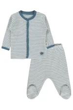 Bebek Pijama Takımı 0-24 Ay Ekru - Paket
