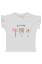 Kız Çocuk Takım 2-5 Yaş Ekru-Siyah - Paket