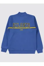 Erkek Çocuk Hırka 10-13 Yaş Mavi - Paket