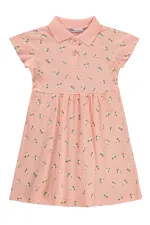 Kız Çocuk Jile ve Elbise 6-9 Yaş Açık Somon - Paket