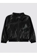 Veste noire pour fille de 6 à 9 ans - Emballage