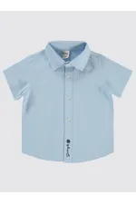 Bebek Gömlek 0-24 Ay Mavi - Paket