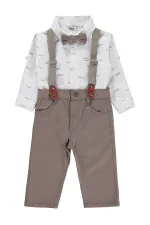 Bebek Takım 0-24 Ay Acı Kahve - Paket