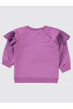 Bebek Sweatshirt 0-24 Ay Leylak - Paket