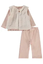 Bebek Takım 0-24 Ay Pudra - Paket