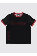 Boys T-Shirt 6-9 Years Old Black - Pack