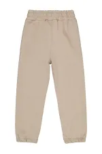 Bas de survêtement garçon 6-9 ans beige - Lot