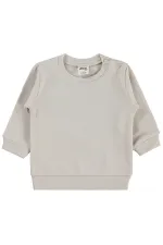 Baby Sweatshirt 0-24 Months Stone Color - Package