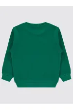 Boy Sweatshirt 2-5 Years Old Pine Green - Package