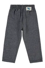 Pantalon garçon, 2-5 ans, bleu marine - Lot