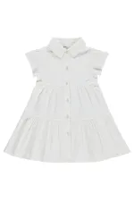 Ensemble combinaison et robe pour fille, 2-5 ans, blanc cassé - Emballage