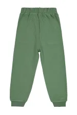 Erkek Çocuk Eşofman Altı 6-9 Yaş Yeşil - Paket