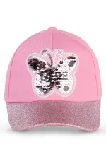 Kız Çocuk Şapka Bere 6-9 Yaş Pembe - Paket